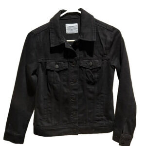 Old Navy Black  Jean Jacket XS